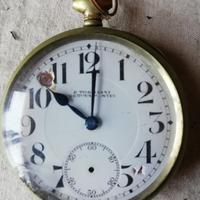 orologio cipolla E. Torriani Genova Sestri, quadra