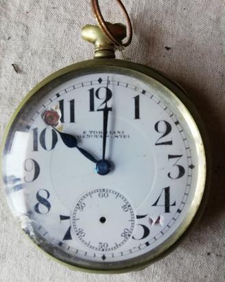 orologio cipolla E. Torriani Genova Sestri, quadra