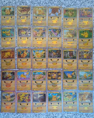 Compró pikachu 30 esimo anniversario pokemon