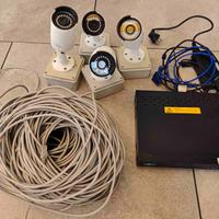 Kit telecamere da esterno/interno