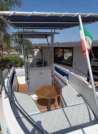 Barca Open 5m con Motore e Carrello