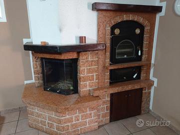 Caminetto GRILLI e Forno CLEMENTI