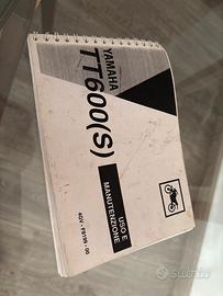 Libretto originale Yamaha TT 600