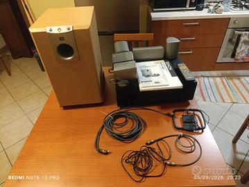 amplificatore denon AVR-1602 + casse JBL scs138