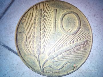 Tappetino mouse 10 lire