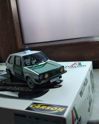 Modellino VW Golf "Polizei"