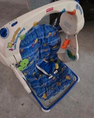 Dondolina acquarium fisher price