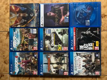 Giochi PlayStation 4 /PlayStation 5 prezzi vari