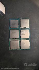 Lotto CPU Intel (i7,Xenon,i3,Pentium)Anche singoli