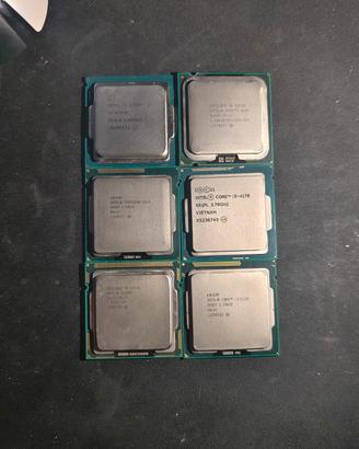 Lotto CPU Intel (i7,Xenon,i3,Pentium)Anche singoli