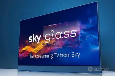 TV 65 pollici 4k sky glass nero