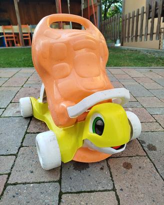 Chicco primi passi Tartaruga cavalcabile