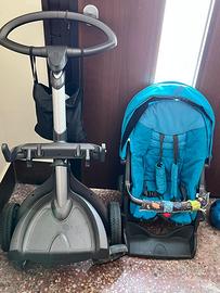 Passeggino stokke 2 in 1