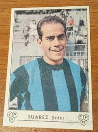 figurina panini campionato 1964/65 suarez inter