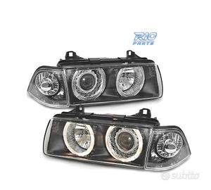 FARI BMW E36 COUPE CABRIO ANGEL EYES FONDO NERO