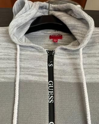 Felpa con cappuccio e zip GUESS
