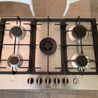 Piano cottura Bosch come nuovo, con Flame Select