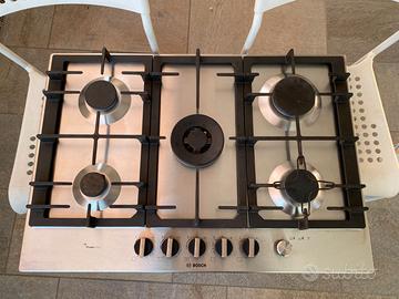 Piano cottura Bosch come nuovo, con Flame Select