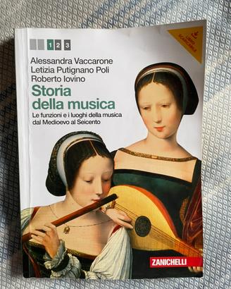 Libro di storia della musica per Liceo musicale