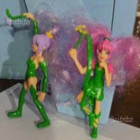 Bambole - serie "Chiome fatate" fatine con ali