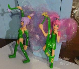 Bambole - serie "Chiome fatate" fatine con ali