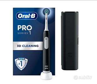 Spazzolino elettrico Oral-B Braun Pro 1 black nero