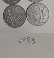 MONETE LIRE 10 DAL 1951 AL '56 +  LIRE VARI ANNI