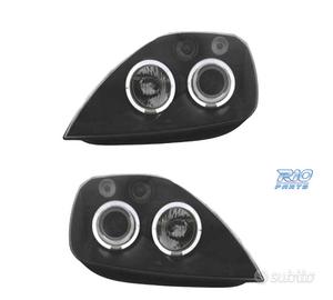 FARI PER FORD FIESTA 02-08 ANGEL EYES FONDO NERO