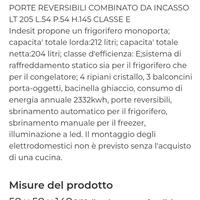 frigorifero Indesit