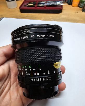 Canon fd 20 mm