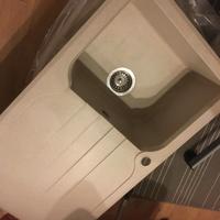 Lavabo in fragranite beige