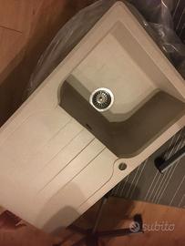 Lavabo in fragranite beige