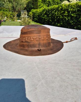 Cappello cuoio