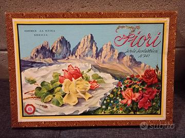 "Fiori" Serie scolastica N.941,"La Scuola",timbri