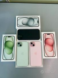 iPhone 15 e 15 plus vari colori Garanzia 1 anno