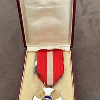 CROCE CAVALIERE DELLA CORONA VITTORIO EMANUELE