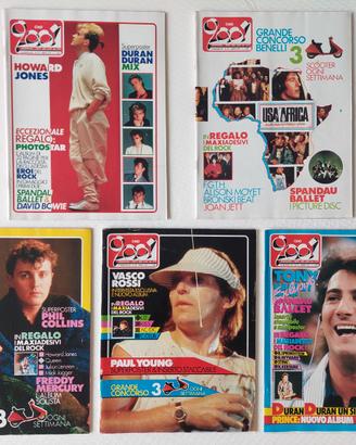 Ciao 2001 con adesivi RockStar e Album Raccolta