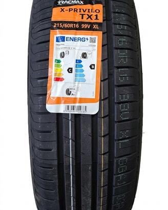 2 Pneumatici 215/60 R16 Tracmax X Privilo Tx1