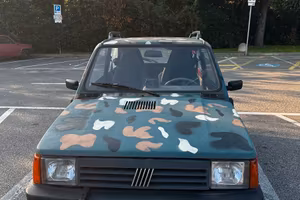 Fiat Panda 900 Young 1999 - look off-road mimetico