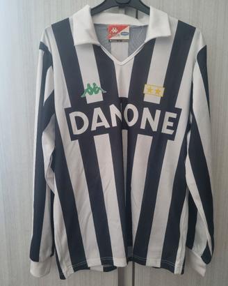 Maglia Juventus Anni 90 Vintage Kappa Danone 10