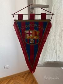 Gagliardetto vintage originale Barcellona F.C