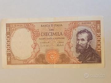 10mila lire Michelangelo 