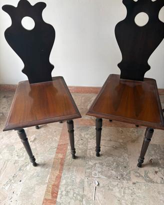 Sedie  in legno vintage