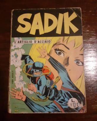 fumetto Sadik n 36 Artiglio d´Acciaio