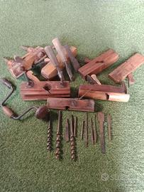 Attrezzi da falegname del 1900