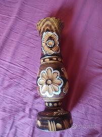 Vaso fiori in legno 
