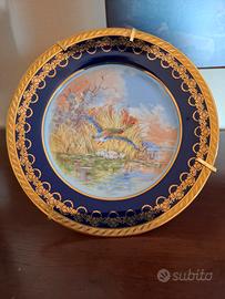 Piatto decorato in Limoges