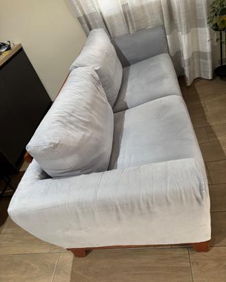 Divano microfibra sfderabile