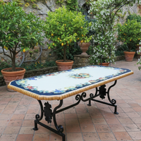 TAVOLO IN PIETRA LAVICA MIS. 200X100 CM. IN ITALIA