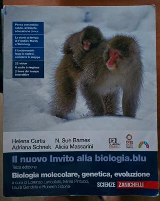 Il nuovo invito alla biologia blu 9788808608031 